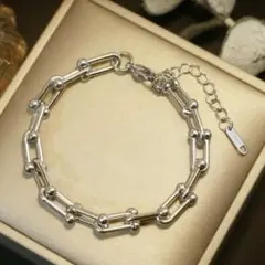 シルバー　silver チェーン　ブレスレット　　ステンレス　ペンダントのサムネイル