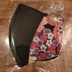 和柄マスク　彩織