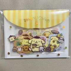 【新品未開封】サンリオ ポムポムプリン シール&ケースセット シール40枚20柄