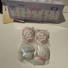 ちびっともシリーズ　ハローキティ、シナモンロール、こぎみゅん、マイメロディセット