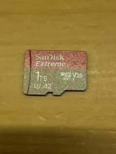 SanDisk Extreme 1TB MicroSDカード