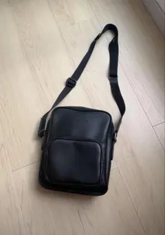 極美品】新進工房 SINSIN キャビアスキン 大人クロスボディバッグ 黒