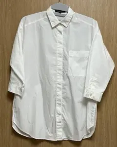 ロートレアモン LAUTREAMONT オフホワイト　七分袖シャツ