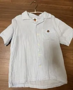 A BATHING APE 水色シャツ　130cmのサムネイル