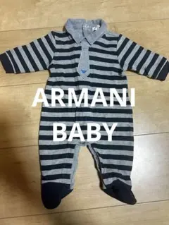 Armani Baby ストライプ　ロンパース 1Mのサムネイル