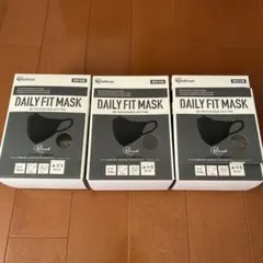 アイリスオーヤマ DAILY FIT MASK ブラック 30枚入 3箱
