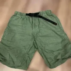 ラスト24時間GRAMICCI オリーブグリーン ショートパンツ