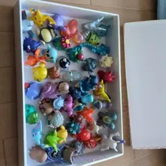 ポケモン フィギュア 　指人形セット 56個＋ミュウツーフィギュア　平成 ポケモン フィギュア 指人形セット 56個＋ミュウツーフィギュア 平成