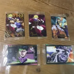ジョジョの奇妙な冒険 キャラクターカードセット