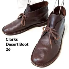 Clarks クラークス デザートブーツ チャッカブーツ ブラウン 26