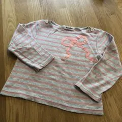 familiar 110㎝　ボーダーカットソー