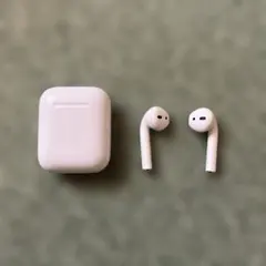 [ジャンク品] AirPods純正品ホワイト 充電ケース付き