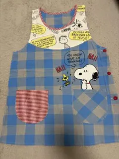 エプロン　キャラクター　スヌーピー