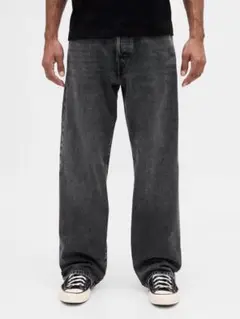 GAP '90s LOOSE ブラックデニム W31/L30