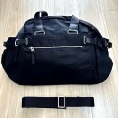 アニエスベー　ブラックボストンバック