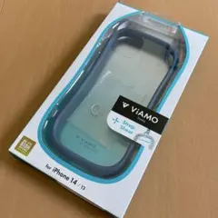 iPhone 14/13 ケース 耐傷耐衝撃ハイブリッドケース ネイビー