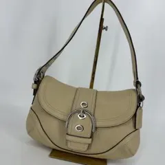 COACH 9248 コーチ ソーホー レザー ワンショルダーバッグ アイボリー