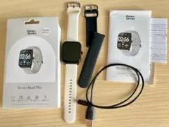 3coins デバイスバンドプラス　アイボリー　ホワイト　ブラック　スリコ