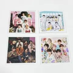 ファミクラストア ましかくフォト名古屋店限定 なにわ男子 集合　4枚セット