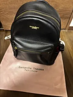 Samantha Thavasa リュック　バックパック　ブラック