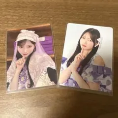 【匿名配送】cutiestreet 真鍋凪咲　トレカ　2枚セット