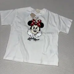 【新品未使用】リトシー ミニーTシャツ 90cm