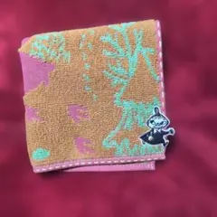 ムーミン タオルハンカチ リトルミイ 刺繍