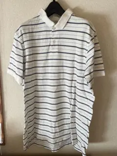 OLD NAVY ストライプ ポロシャツ L
