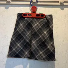 Heather チェック柄タイトスカート