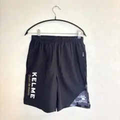 KELME ケルメ ハーフパンツ M 黒 迷彩 サッカー フットサル 練習着