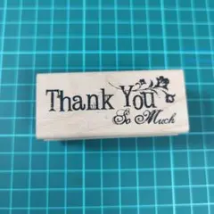 インカディンカドウ　INKADINKADO　スタンプ　サンキュー