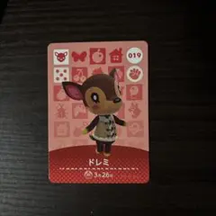あつまれどうぶつの森　amiiboカード ドレミ