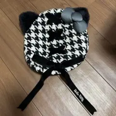ユニバ ベレー帽 キティ