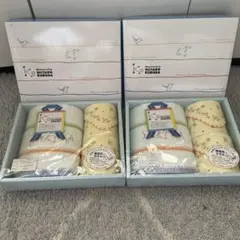 【新品未使用】黒田征太郎　タオルセット2個　 ウォッシュタオル　タオルハンカチのサムネイル