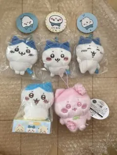 ちいかわ　ハチワレ　マスコット　まとめ売り　ぴたれすと　さくらいろのサムネイル