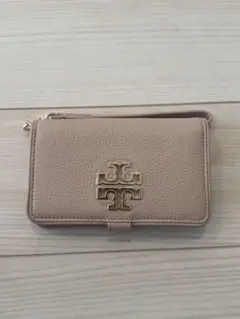 Tory Burch ベージュ 二つ折り財布