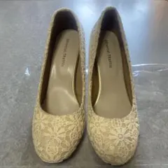 Oriental Traffic レースパンプス　美品