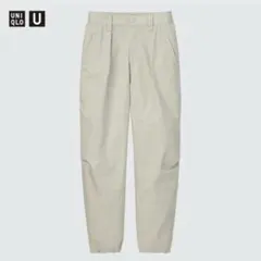 【美品】UNIQLO タックジョガーパンツ　ベージュ　サイズ64