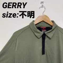 【US古着】ジェリー 半袖シャツ ポロシャツ 無地のサムネイル