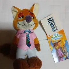 ディズニーストア　ズートピア2 stanDs ニック　スタンディーズ　ぬいぐるみ