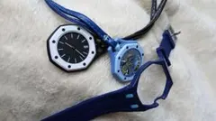 T】SEIKO アナログ ストップウォッチ ネックストラップ付 3個セット