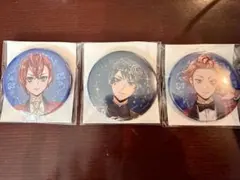 ツイステ展　缶バッジ　リドル　エース　デュース