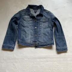 美品GAP デニムジャケット インディゴブルー 120cm