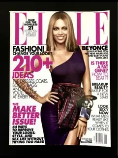 2009 洋書 ファッション雑誌 ELLE/エル　US版　ビヨンセ