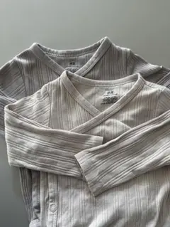 H&M オーガニックコットン 0-3ヶ月　２枚セット
