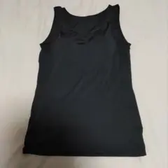 カップ付タンクトップ 黒 165 女児