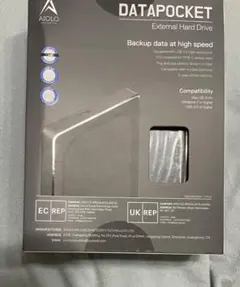 【新品未開封】AIOLO DATAPOCKET 外付けHDD 2TBのサムネイル