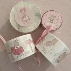 ARomantic ロールシール PETTAPE 新品中古セット