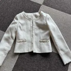 ホワイトジョーラ　セレモニージャケット　フォーマル用