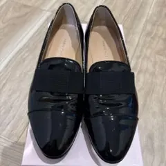 FABIO RUSCONI ブラック　ローファー